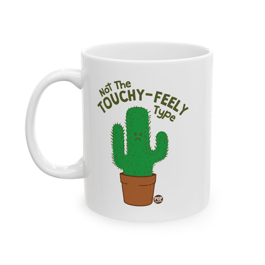 Not Touchy Feely Type Cactus Mug