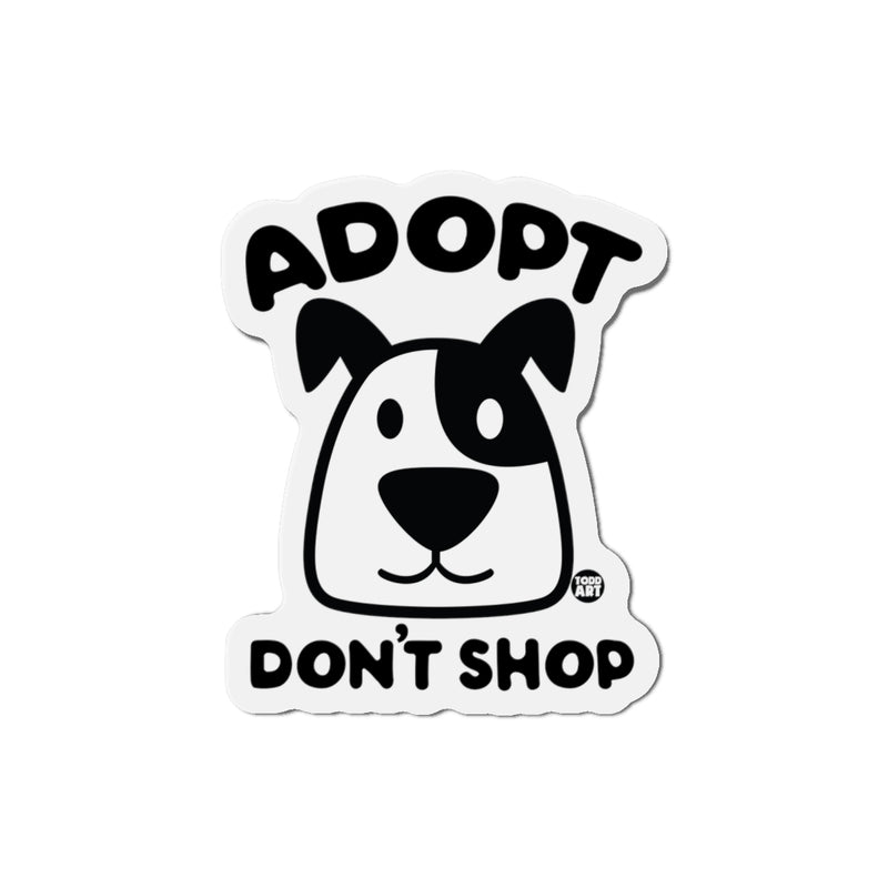 Load image into Gallery viewer, Adopt Don&#39;t Shop Dog Die-Cut Magnets, Cute Dog magnets, Dog Fridge Magnets, Dog Locker Magnets, Dog Rescue Support Magnet
