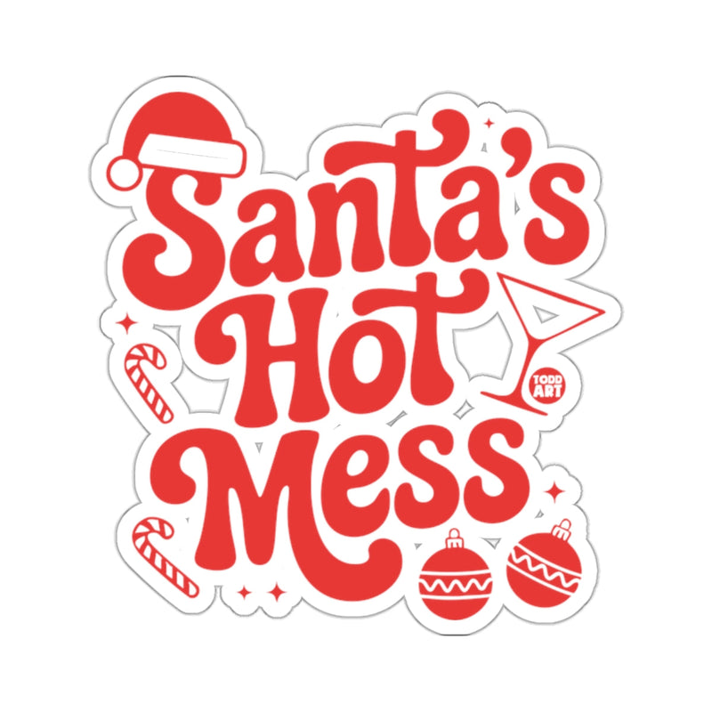 Load image into Gallery viewer, Santa's Hot Mess Christmas Holiday Martini Party 
