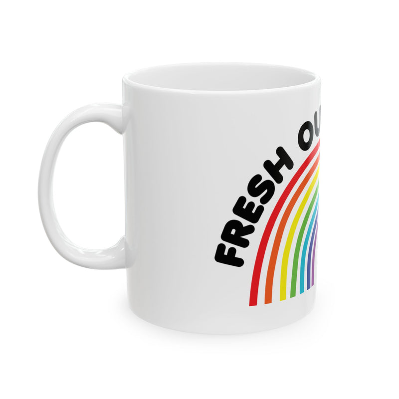 Load image into Gallery viewer, Fresh Out of Fucks Mug, Funny Mugs for Him, Sarcastic Mens Mug, Funny Coffee Mug Men
