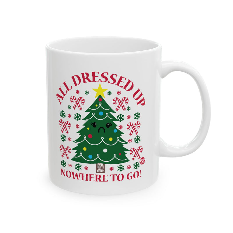 Load image into Gallery viewer, All Dressed Up Xmas Tree Mug
