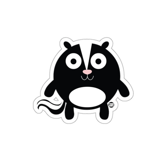 Cute Cartoon Skunk with Big Eyes Sticker Product
