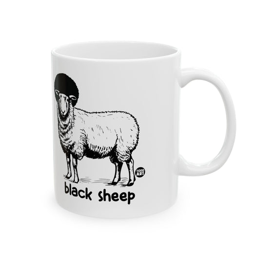 Black Sheep Mug, Funny Sheep Coffee Mug