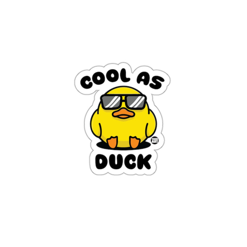 Load image into Gallery viewer, Cool as Duck with Sunglasses Fun Sticker Sheet
