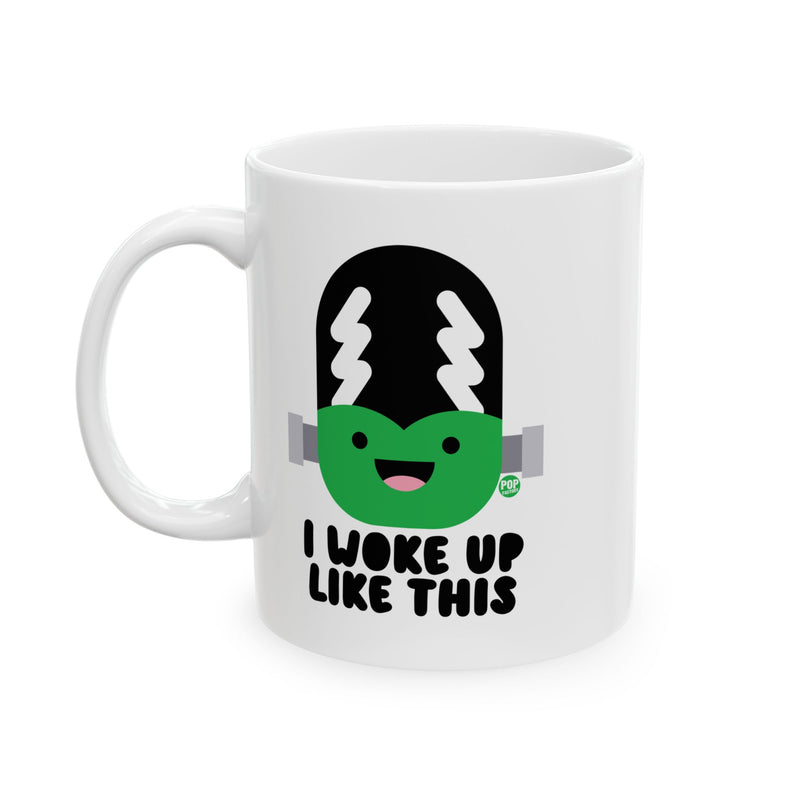 Load image into Gallery viewer, I Woke Up Like This Bride Frankenstein Mug
