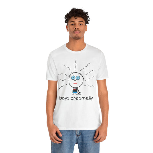 Boys are Smelly T Shirt, Funny Shirt for Her, Ladies Funny Tee, Sarcastic Shirt for Moms, Funny Lesbian Shirt