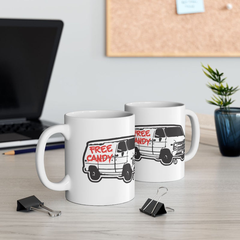 Load image into Gallery viewer, Free Candy Van Retro Design Coffee Mug for Fun Lovers
