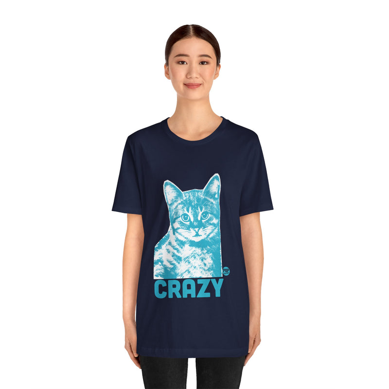 Load image into Gallery viewer, Crazy Cat Unisex Tee
