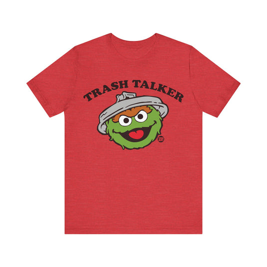 Oscar Trash Talker Parody Unisex Tee, Adult Humor Tee, Cartoon Tee Adult, Grouchy Shirt