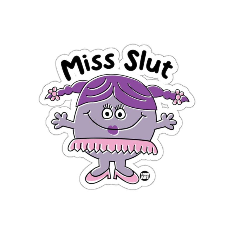 Load image into Gallery viewer, Miss Slut Character Sticker Fun Novelty Art Decal
