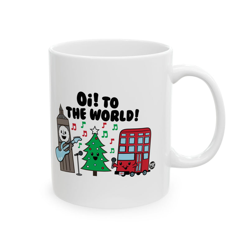 Load image into Gallery viewer, Uk - Oi To The World Xmas Mug
