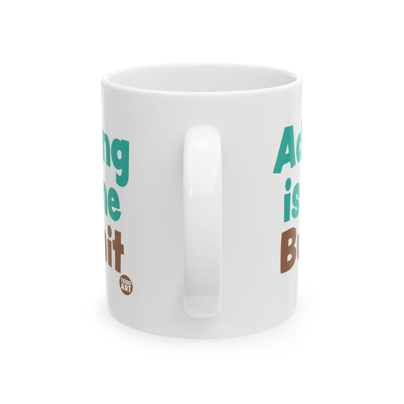 Load image into Gallery viewer, Adulting is Some Bullshit 11oz White Mug, Adulting Bullshit Mugs, Funny Adulting Joke Mugs
