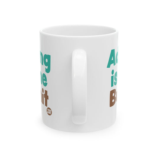 Adulting is Some Bullshit 11oz White Mug, Adulting Bullshit Mugs, Funny Adulting Joke Mugs