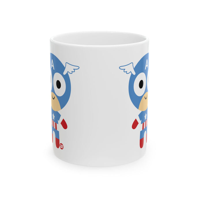 Captain America Coffee Mug, Cute Super Hero Coffee Mug