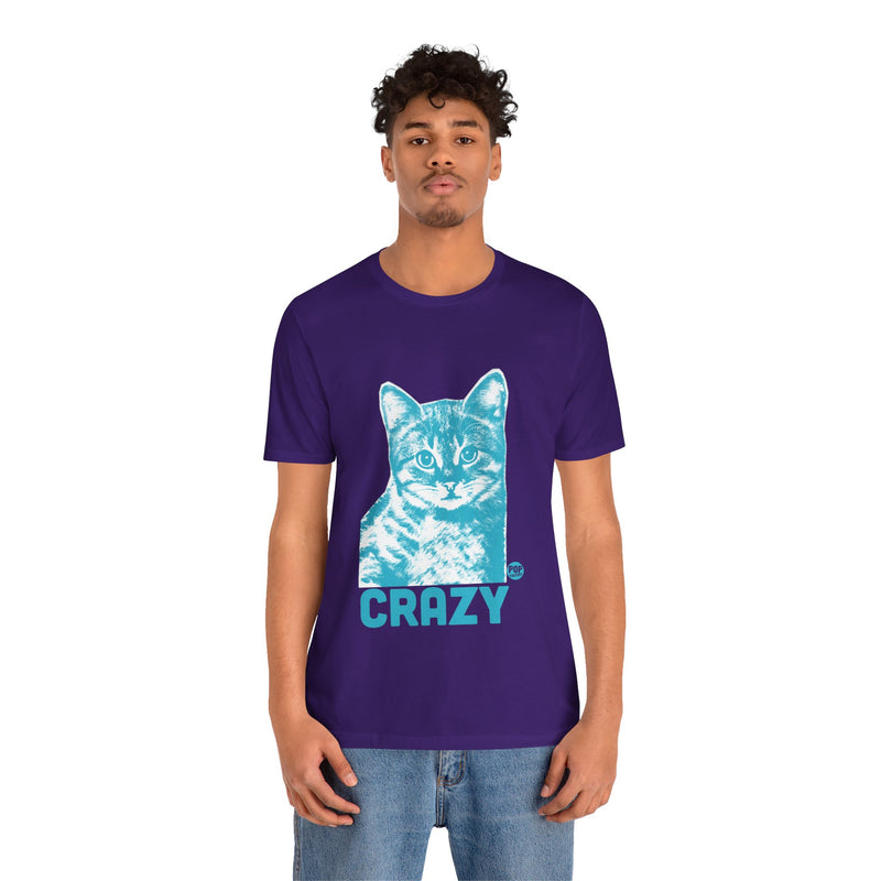 Load image into Gallery viewer, Crazy Cat Unisex Tee
