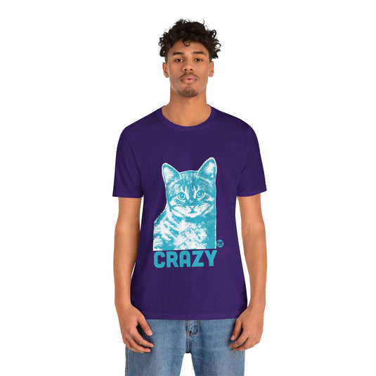 Crazy Cat Unisex Tee