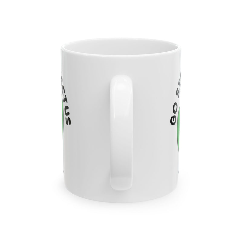 Load image into Gallery viewer, Go Sit on Cactus Mug, Funny Baker Mug, Baker Mug Adult Humor
