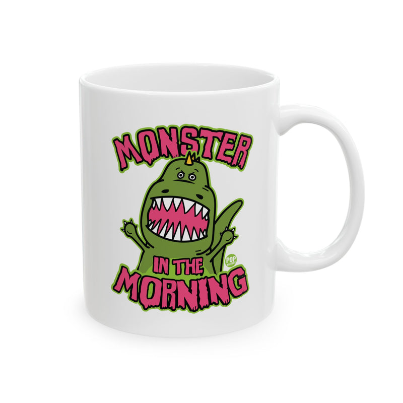 Load image into Gallery viewer, Monster In The Morning Dino Mug
