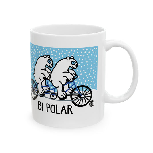 Bi Polar Bears Mug, Funny Mugs for Him, Sarcastic Mens Mug, Funny Coffee Mug Men