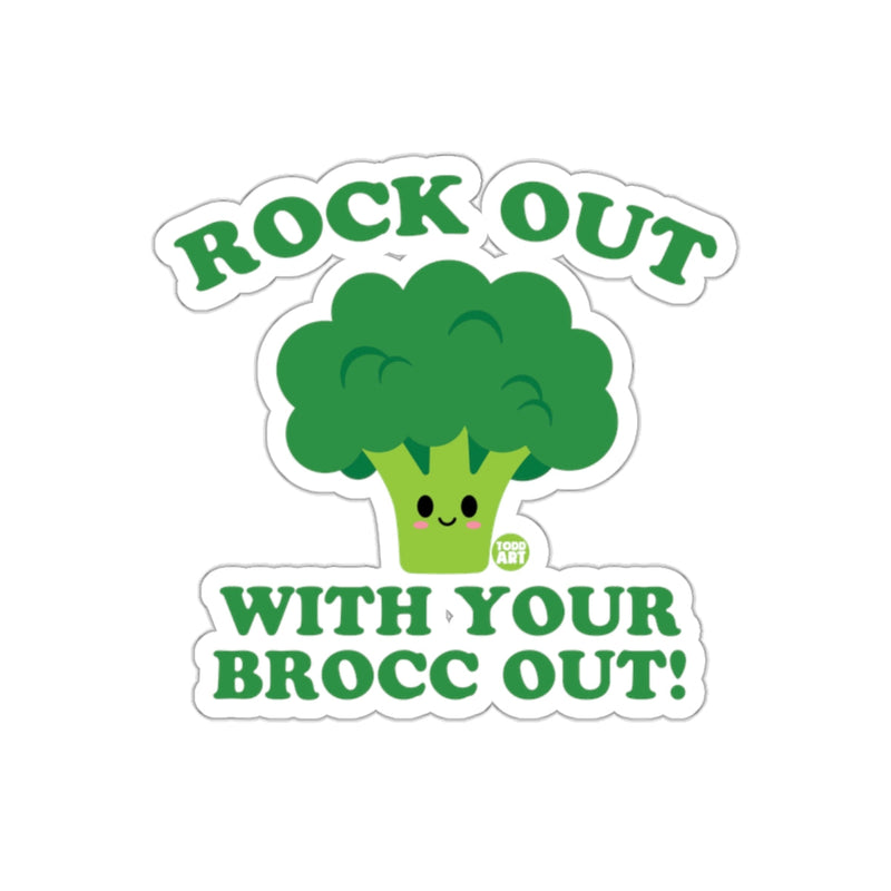 Load image into Gallery viewer, Rock Out With Your Brocc Out Sticker
