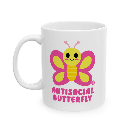 Antisocial Butterfly Mug