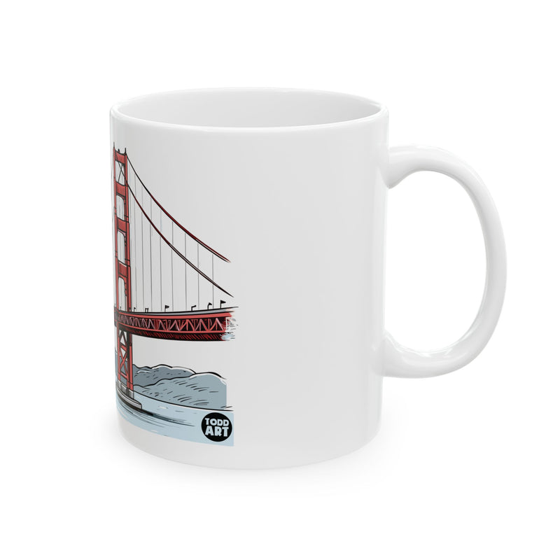 Load image into Gallery viewer, Go Jump Off Bridge Mug, Baker Mug Adult Humor
