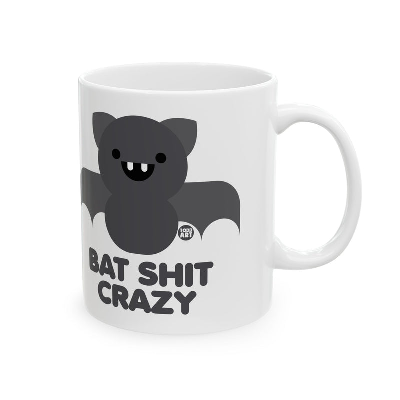 Load image into Gallery viewer, Bat Shit Crazy Mug, Funny Mugs for Him, Sarcastic Mens Mug, Funny Coffee Mug Men
