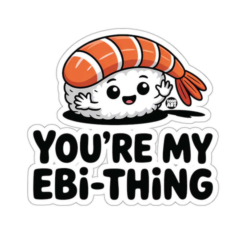 Load image into Gallery viewer, YOU'RE MY EBi-THING Sushi Nigiri Cute Shrimp 
