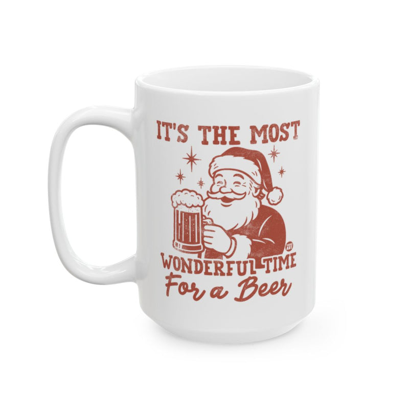 Load image into Gallery viewer, It's The Most Wonderful Time For A Beer Mug
