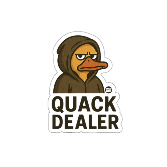 Quack Dealer Hoodie Duck Sticker Fun Graphic Sticker
