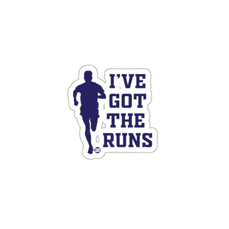 Load image into Gallery viewer, I've Got The Runs Runner Sticker for Runners
