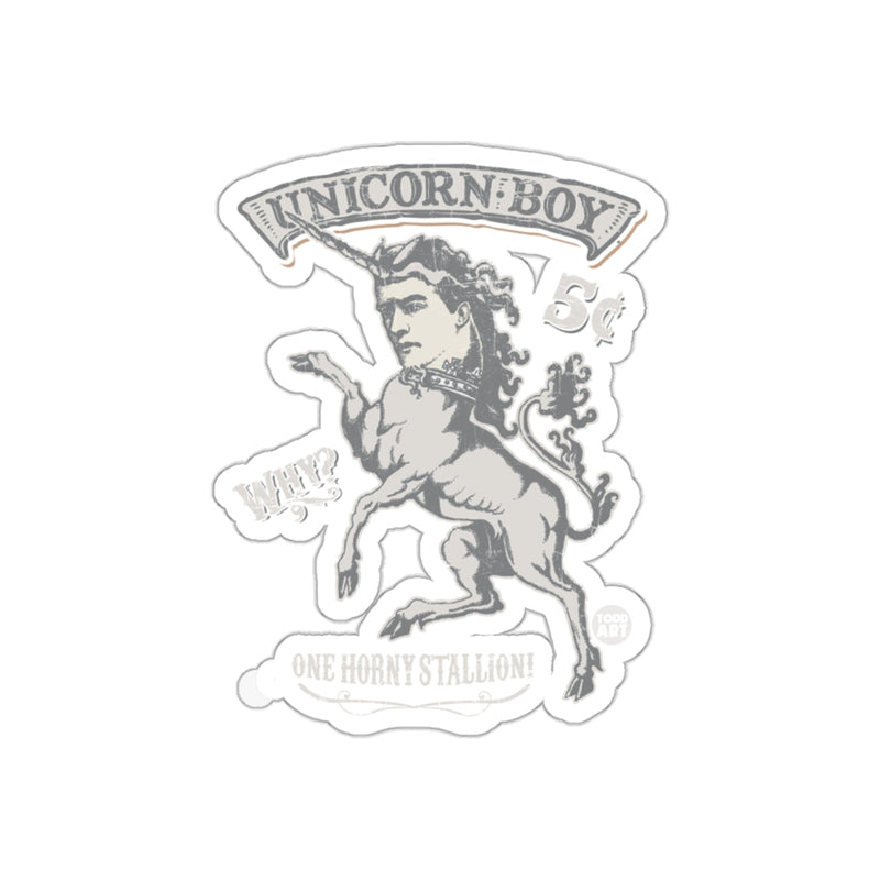 Load image into Gallery viewer, Unicorn Boy One Horny Stallion Sticker
