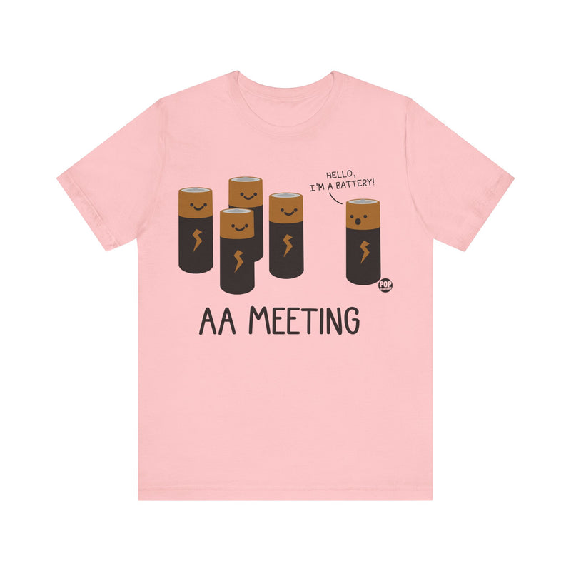 Load image into Gallery viewer, AA Meeting Unisex Tee
