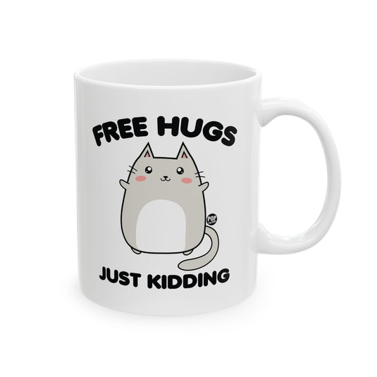 Free Hugs Cat Mug