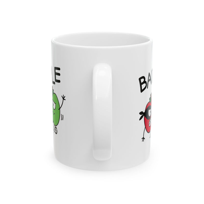 Load image into Gallery viewer, Bad Apple Coffee Mug, Bad Apple Pun Mug, Funny Apple Coffee Mug
