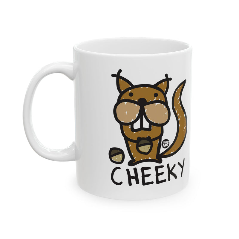 Load image into Gallery viewer, Cheeky Squirrel Coffee Mug, Cute Squirrel Coffee Mug
