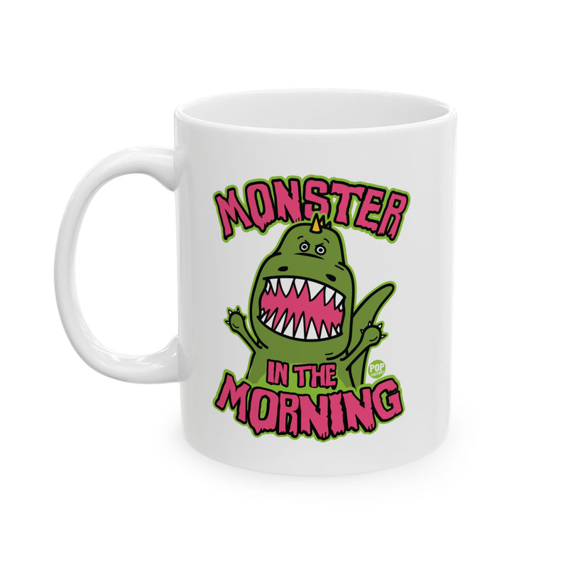 Load image into Gallery viewer, Monster In The Morning Dino Mug
