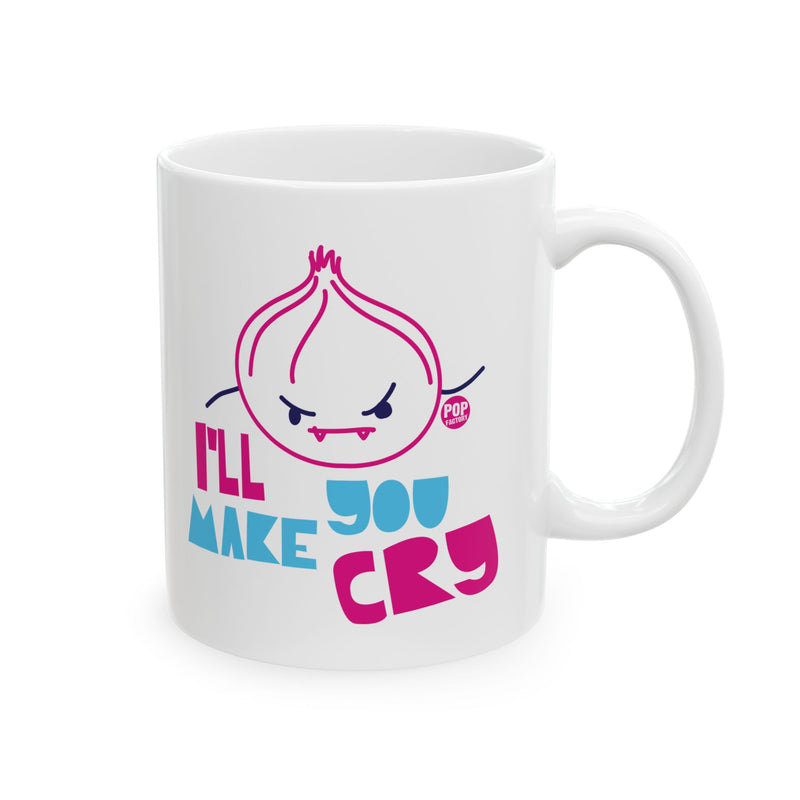 Load image into Gallery viewer, I&#39;ll Make You Cry Onion Mug
