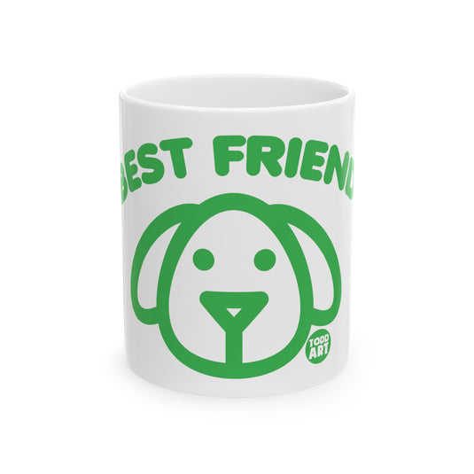 Best Friend Dog Mug, Cute Dog Mug, Dog Owner Mug, Support Dog Rescue Mug