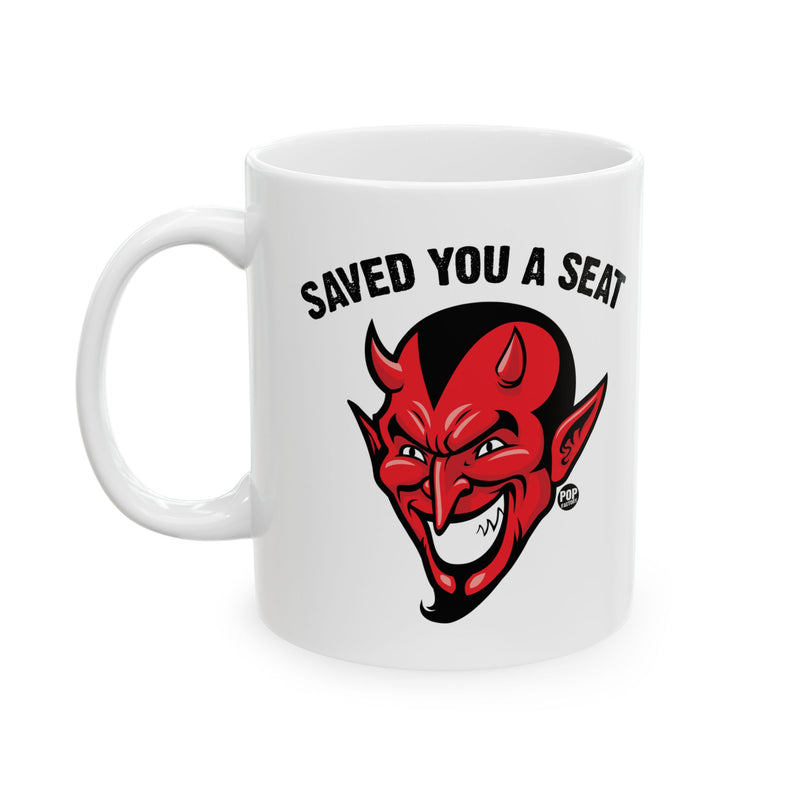 Load image into Gallery viewer, Saved You A Seat Devil Mug
