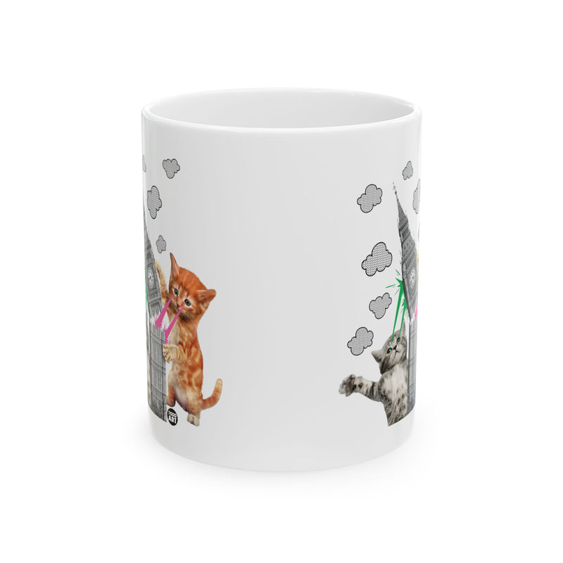 Load image into Gallery viewer, Big Ben Kitties Mug, Funny Big Ben Mug, Funny Kittens Mug
