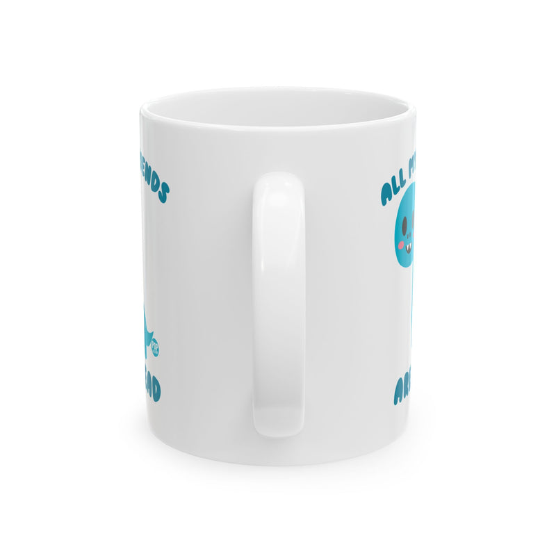 Load image into Gallery viewer, All My Friends Are Dead Dino Mug
