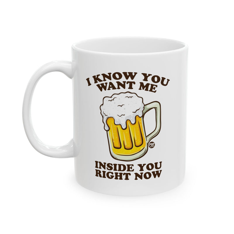 Load image into Gallery viewer, Want You Inside Me Beer Mug
