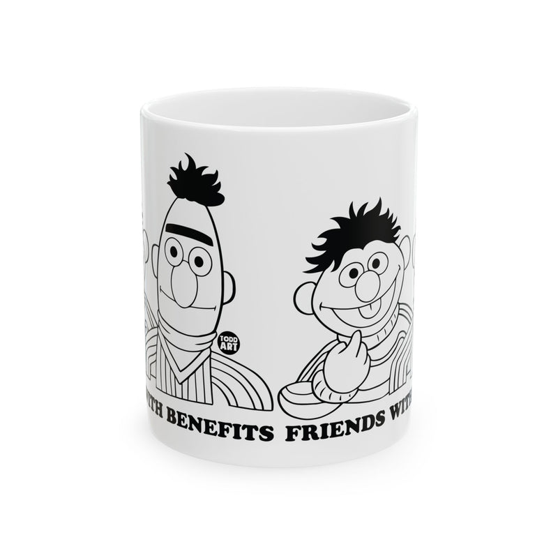 Load image into Gallery viewer, Friends With Benefits Mug, Funny Mugs for Him, Sarcastic Mens Mug, Funny Coffee Mug Men
