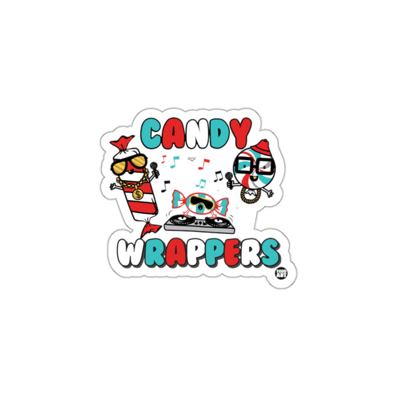 Load image into Gallery viewer, Music Themed Candy Wrappers Sticker Design
