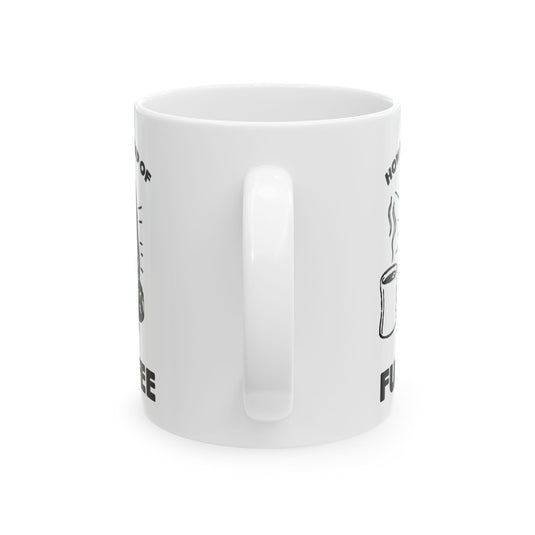 Fuckoffee Coffee Mug, Funny Mugs for Him, Sarcastic Mens Mug, Funny Coffee Mug Men