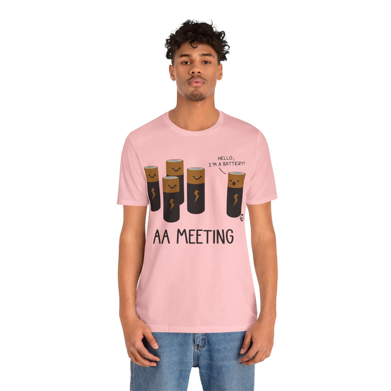 Load image into Gallery viewer, AA Meeting Unisex Tee
