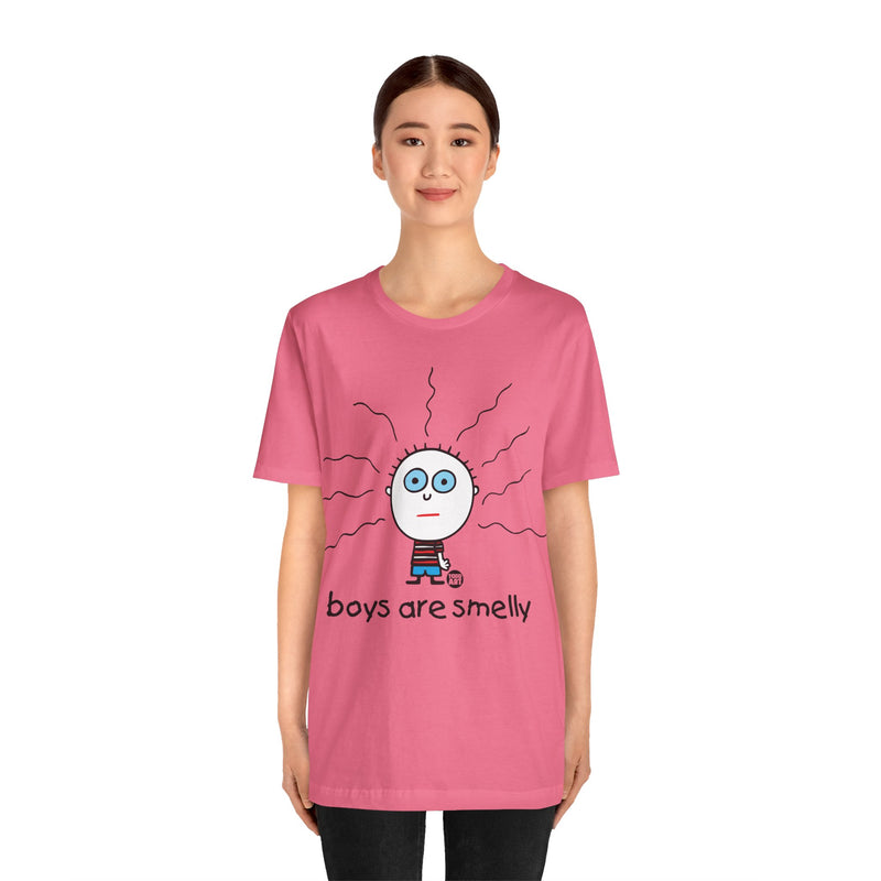Load image into Gallery viewer, Boys are Smelly T Shirt, Funny Shirt for Her, Ladies Funny Tee, Sarcastic Shirt for Moms, Funny Lesbian Shirt
