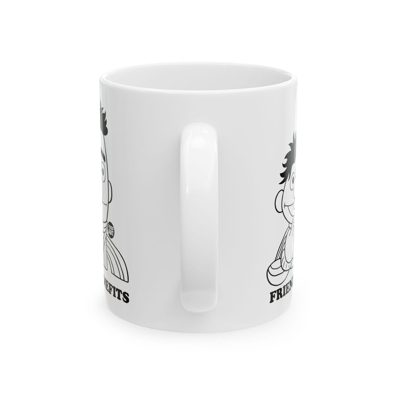 Load image into Gallery viewer, Friends With Benefits Mug, Funny Mugs for Him, Sarcastic Mens Mug, Funny Coffee Mug Men
