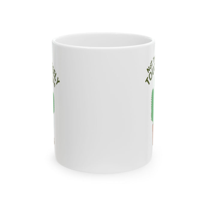 Not Touchy Feely Type Cactus Mug